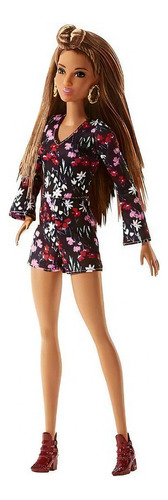 Macacão Barbie Fashionistas FJF38 74 Rosey