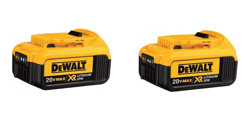 Combo Baterias Dewalt 20v 4 Amperes Dcb204