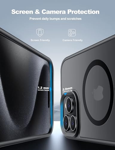 Funda Para iPhone 15 Pro Max Titanium Negro Matte Skin Fee-2