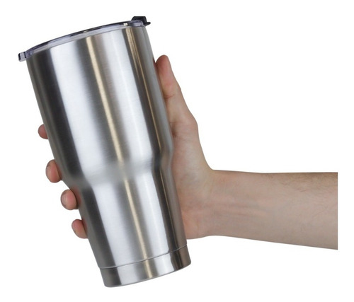 Imagen 9 de 10 de Vaso Termo Acero Inoxidable P/cafe 30oz Térmico Frío Calient