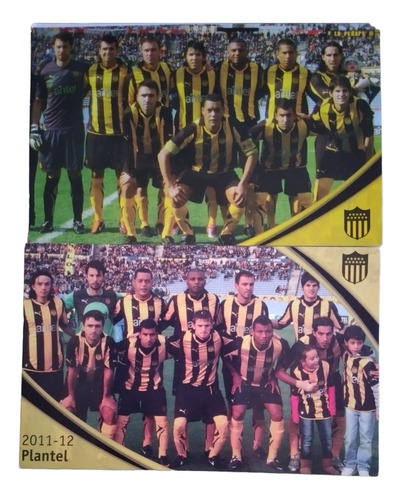 Card Y Sticker Futbol, Peñarol Plantel 2011-2012