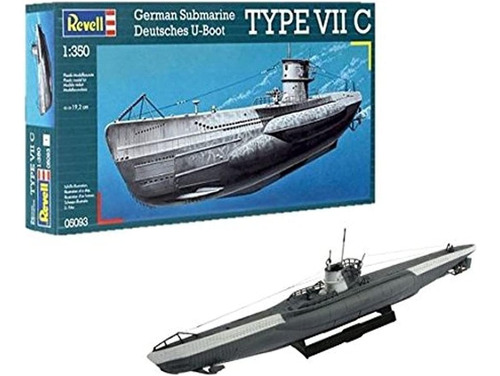 Maqueta Revell - German Submarine Deutsches U-boot Type Viic
