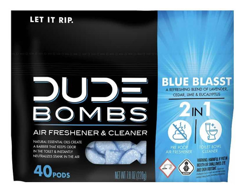 Dude Bombs Ambientador De Inodoro Desodorante Elimina Olores