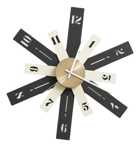 Reloj De Pared Moderno Minimalista Verde Oscuro