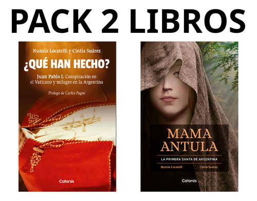 Pack Libros Mama Antula + Que Han Hecho