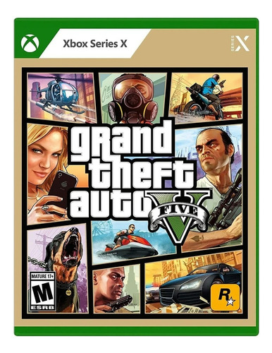 Grand Theft Auto V Standard Edition Cod Arg-xbox Series S/x