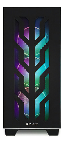 Gabinete Gamer Sharkoon Elite Shark Ca300t Rgb Mid Delta