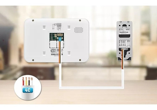 Imagen 6 de 10 de Video Portero Wifi Citofono Hd Intemperie Timbre Infrarrojo