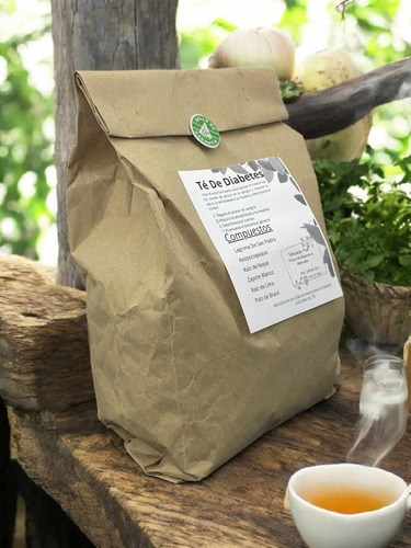 Té Para Diabetes 1 Kg + Solución Natural Control Glucosa