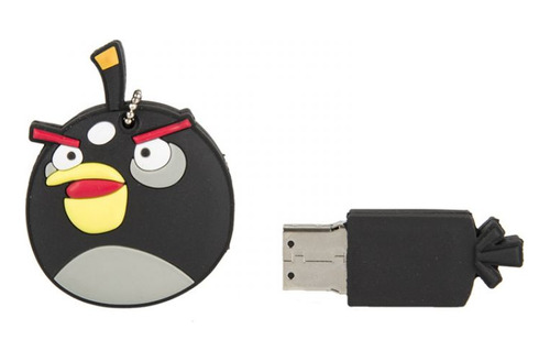 Pendrive Bomb De Angry Birds Plano Negro 32gb Usb 3.0