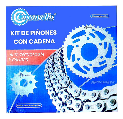 Kit De Arrastre Hero X-pulse 200 Cassarella Reforzado 