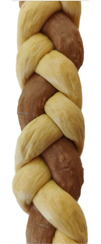 Premio Para Perro Trenza 5 Pulgadas Queso Y Tocino 15 Piezas