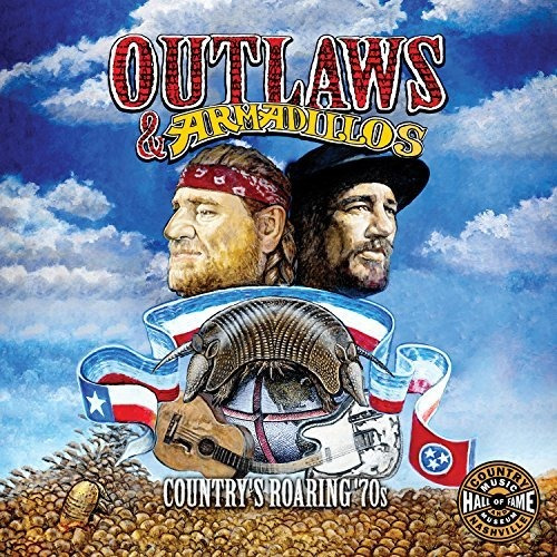 Cd Outlaws And Armadillos Countrys Roaring 70s - Artistas..