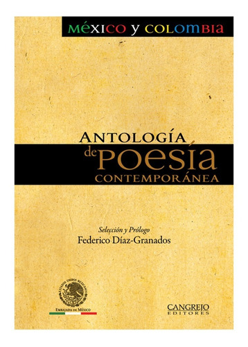 Libro Antología De Poesía Contemporánea Cangrejo E.