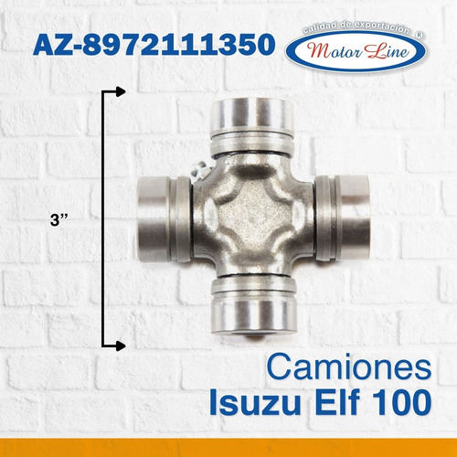 Imagen 4 de 10 de Cruceta Isuzu Elf 100 Chica Az-8972111350