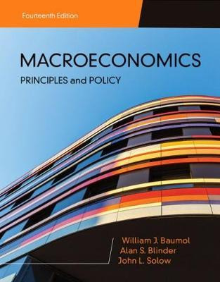 Libro Macroeconomics : Principles & Policy - Alan Blinder