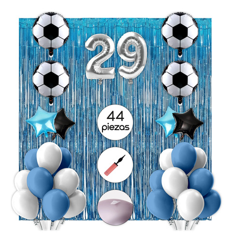 Combo Globos De Belgrano Deco Cumpleaños Super Completo 29 Set Cumpleaños