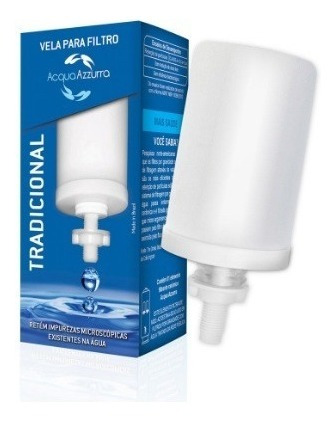 Imagem 1 de 2 de Vela Filtro Barro Gravidade Promoção