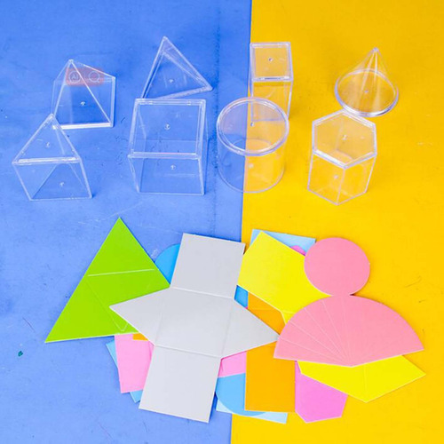 8 Piezas En Forma De 3d, Juguetes Geométricos, Juguete De