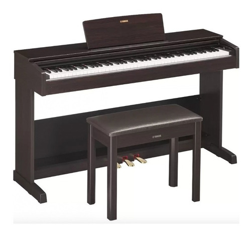 Piano Digital Arius Con Sillin Yamaha Ydp-103r Rosewood