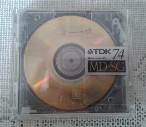 Mini Disc Sony Tdk74 Md-sg Usado