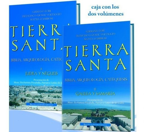 Libro Tierra Santa Biblia Arqueologia Catequesis (2 Volum...