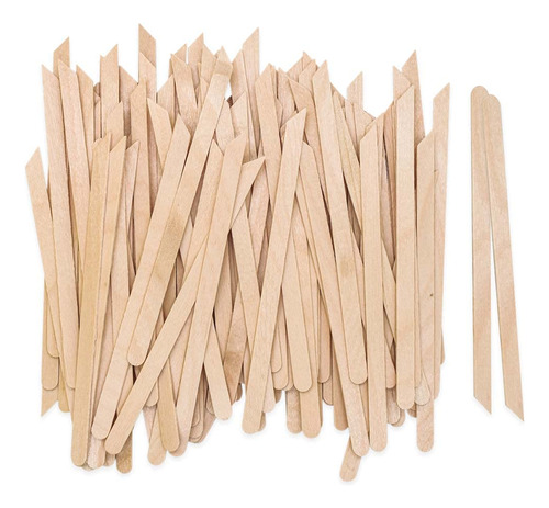 250 Palitos De Cera Pequeos, Aplicadores De Madera, Palitos