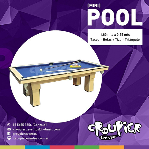 Imagen 8 de 10 de Alquiler De Mesa De Pool Metegol Ping Pong Tejo Sapo Golfito