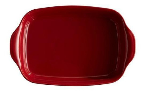 Imagem 3 de 3 de Travessa Retangular 22x14cm Vermelho Emile Henry