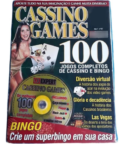 Game Pc Cassino Games 100 Jogos Completo Cd Expert