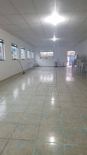 Salão Para Alugar, 150 M² Por R$ 2.800/mês - Jardim Santo Alberto - Santo André/sp - Sl0940