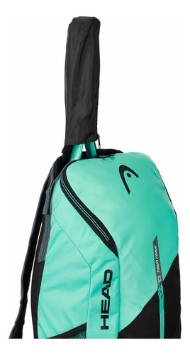 Mochila Raqueteira Tenis Tenista Head Tour Team Verde