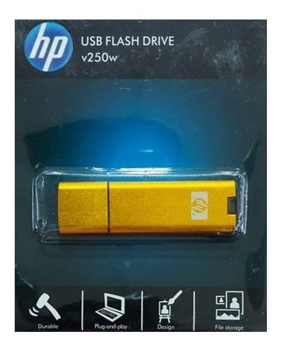 Imagen 3 de 7 de Pendrive Hp De 8gb Usb Flash Drive 2.0 V250w Pack 2 Unidades