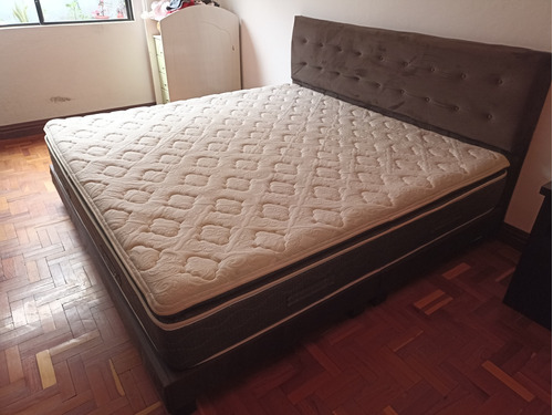 Cama King 3plz + Colchón Chaide Restonic Excellence