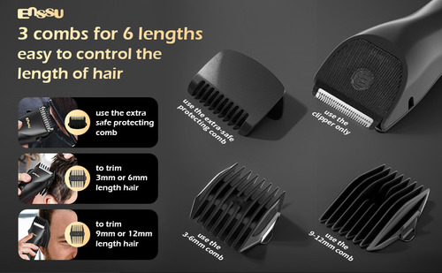 All-in® Barbeador Eletrico Aparador De Pelos Barba Homen Aparelho de barbear Shaver a prova da agua Cabelos Presente