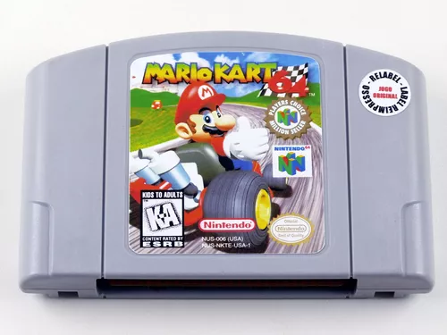 Usado: Jogo Mario Kart 64 - Nintendo 64 em Promoção na Americanas