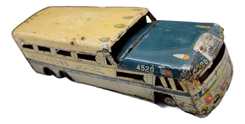 Autobús De Juguete Greyhound Super Scenicruiser #4520 (Usado)