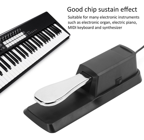 Nuevo Digital Sustain Pedal Piezas Para Piano Eléctrico Midi