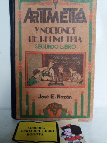 Aritmética - José E. Rozan - 1957 - Edición Antigua 