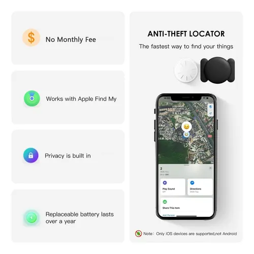 Rastreador Gps Para Vehículos, Dispositivo Mini Con Imán, Io
