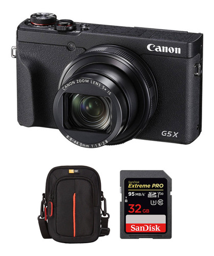 Canon Powershot G5x Mark Ii Digital Camara Con Accessories K
