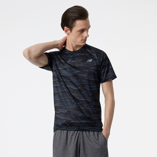 Polo Running Hombre New Balance Printed Accelerate