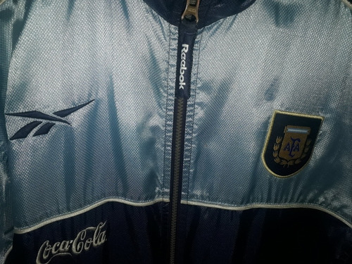 Campera Reebok Selección Argentina Lluvia Rompeviento99/2001 (Usado)
