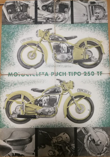 Puch 250 Tf Ideal Para Coleccionistas Año 1950