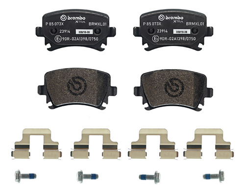 Balatas Brembo Xtra Audi A3 2.0 Tfsi Quattro 05 A 11 Trasero