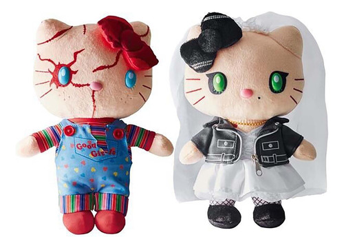 Dupuci 2pcs Chucky Y Tiffany - Figura De Peluche De Juguete 