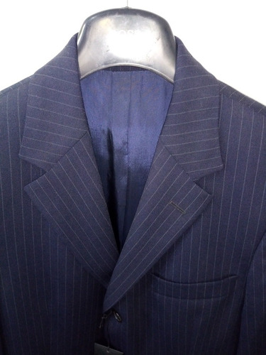 Hugo Boss Saco Einstein Nuevo Original Azul Rayas, No Gucci