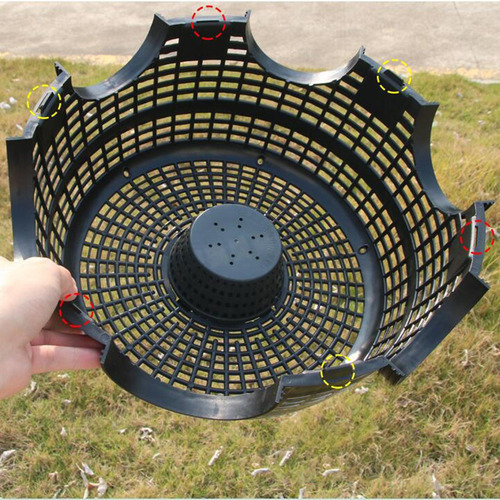 Jaula De Pesca Con Red, Herramienta De Pesca Portátil,
