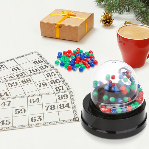 Amb Máquina De Loteria Bingo Chips Ball Lottery Ball 49