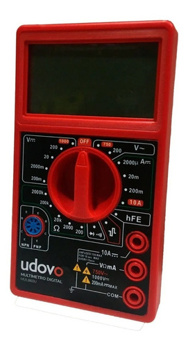 Multimetro Tester Voltimetro Amperimetro Digital Mul860u